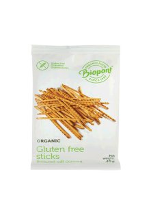 Biopont ekološke palčke brez glutena v plastični embalaži, 45g.