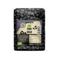 Nutrigold ekološki črni fižol v 500 gramski prozorni plastični embalaži.
