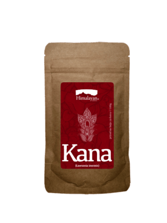 Himalayan Kana, naravna barva za lase v papirnati embalaži, 100g.