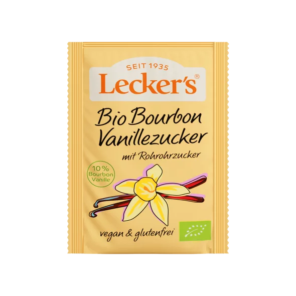 Lecker's bourbon vanilijev sladkor v embalaži 2X8g