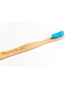 Otroška zobna ščetka iz bambusa Ultra Soft Modra -  Humble Brush