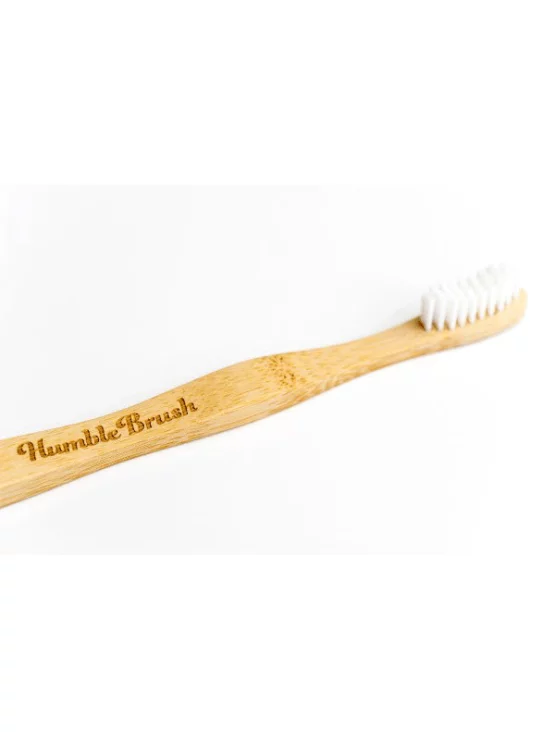 Humble brush zobna ščetka iz bambusa soft bela iz 100% bambusa