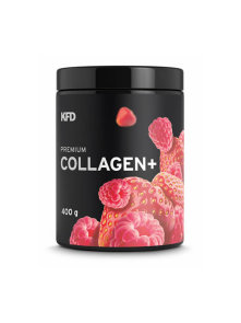 KFD Nutrition kolagen premium plus jagoda/malina v plastični embalaži, 400g.