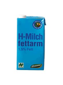 Mleko trajno 1,5% - Ekološko 1000ml Dennree