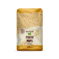Nutrigold ekološki proseni napihnjenci v prozorni plastični embalaži, 100 g.