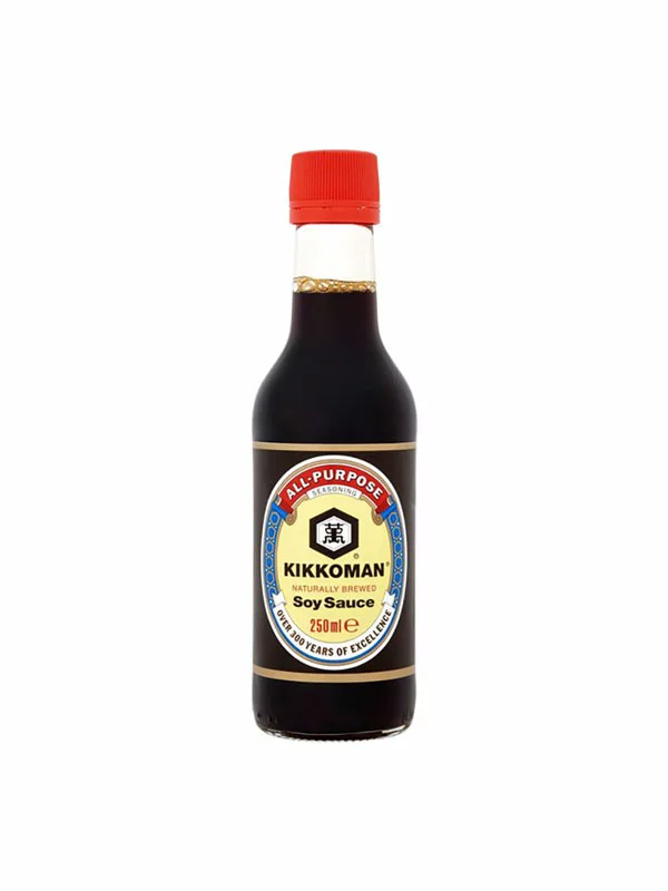 Kikkoman sojina omaka v steklenici, 250ml.