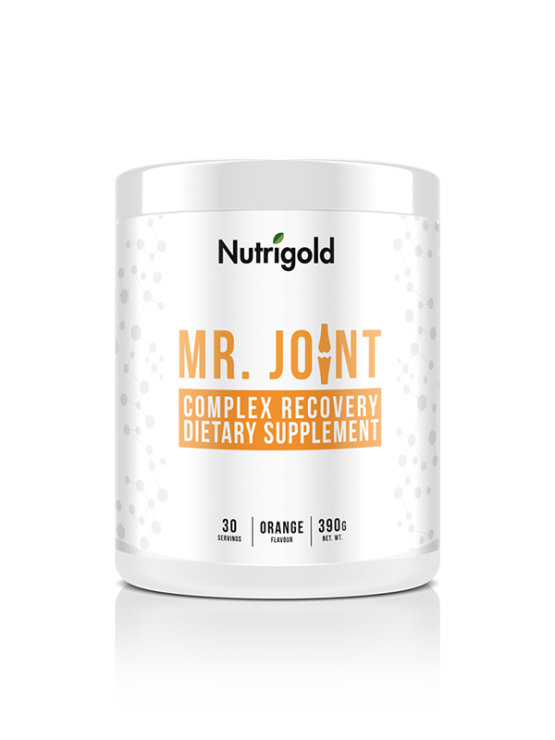 Mr.Joint - Napitek za zdravje sklepov z vitamini -  Pomaranča 390g Nutrigold