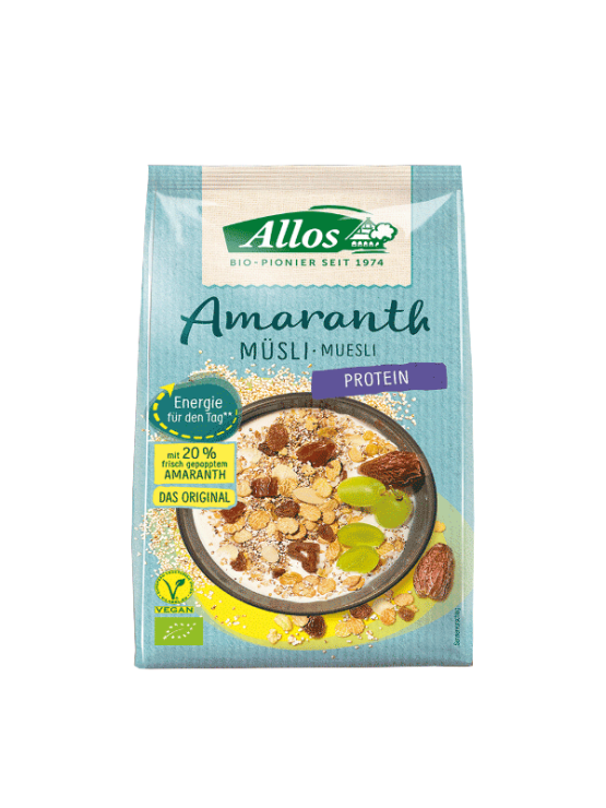 Allos amarantovi misliji beljakovinski v embalaži 375g
