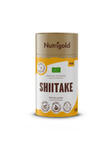 Nutrigold ekološke shiitake v prahu, 150g.
