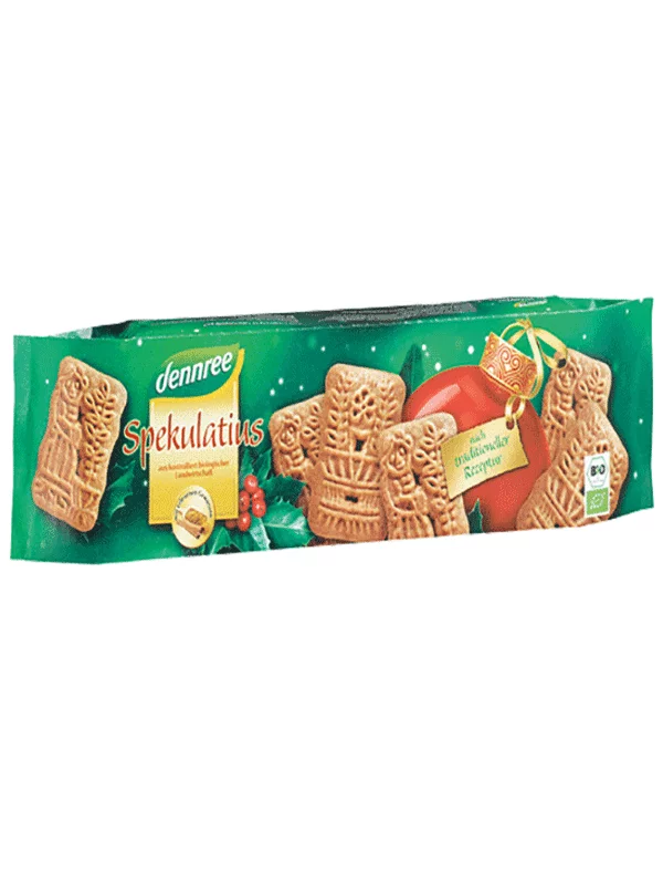 Dennree speculaas pipkoti ekološki v embalaži 250g