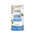 Nutrigold Natural riževi vaflji v prozorni plastični embalaži, 100 g.