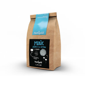 Nutrigold ekološki mak v zrnu, 500g.
