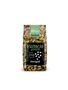 Nutrigold surova pistacijeva jedrca v plastični embalaži, 250g.