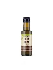 Nutrigold ekološko hladno stisnjeno nimovo olje v steklenički, 100ml.