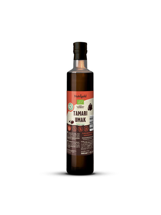 Nutrigold ekološka tamari omaka v steklenici, 500ml.