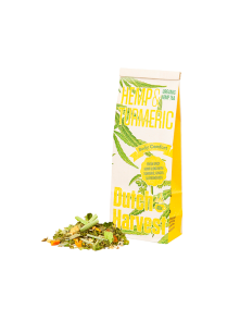 Hemp & Turmeric – Konopljin čaj s kurkumo – Ekološki 50g Dutch Harvest