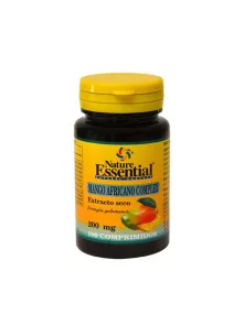 Nature Essential Afriški mango Kompleks 200mg v plastični embalaži, 100 tablet.