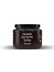Nutrigold ekološka melasa iz sladkornega trsa v kozarcu, 450g.