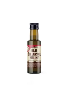Nutrigold ekološko olje iz semen čilskih malin v steklenički, 100ml.