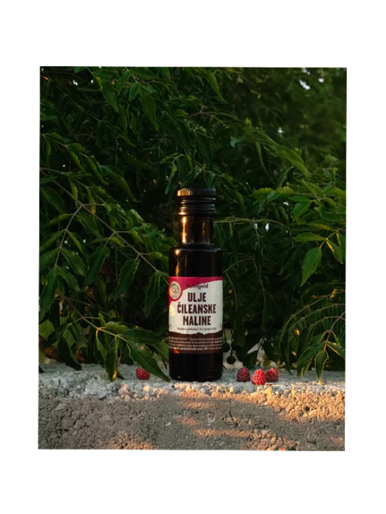 Olje iz semen čilske maline - Ekološko 100ml Nutrigold