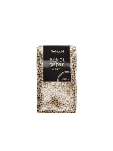 Nutrigold beli poper v zrnu v 200 gramski prozorni plastični embalaži