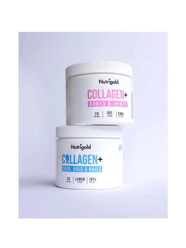 Collagen+ Bones and Joints - Za zdravje kosti Zeleno jabolko 245g Nutrigold