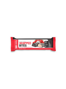 Beljakovinska čokoladica Whipped Bites Jagoda – 76g Optimum Nutrition