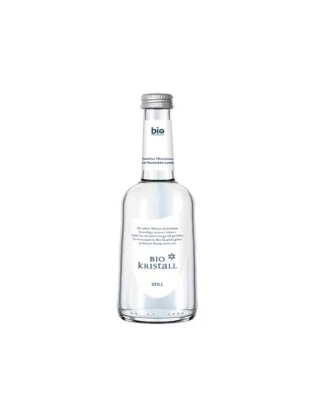 BioKristall negazirana naravna mineralna voda v steklenici, 0,33l.
