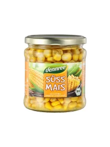 Dennree ekološka sladka koruza v vodi v kozarcu, 330g.