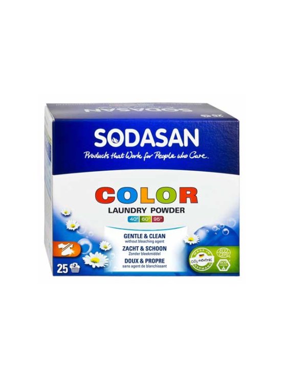 Sodasan detergent za pranje perila v kartonski embalaži, 1,2kg.