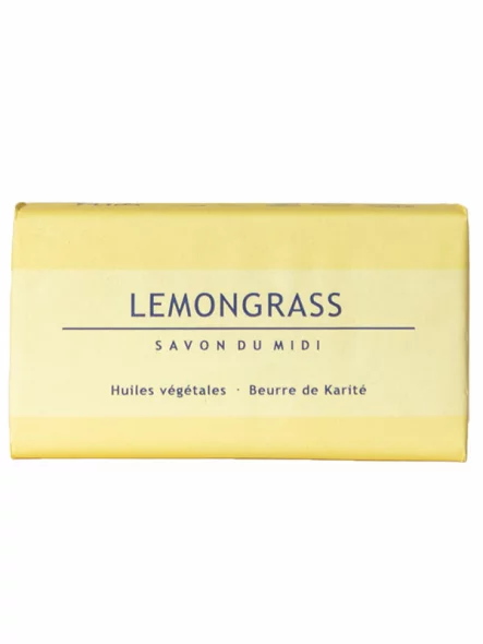 Savon du midi trdo milo z limonino travo v embalaži 100g