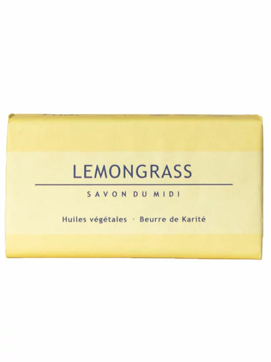 Savon du midi trdo milo z limonino travo v embalaži 100g