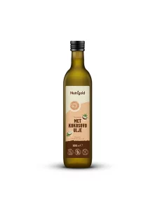 Nutrigold MCT kokosovo olje v steklenici, 500ml.