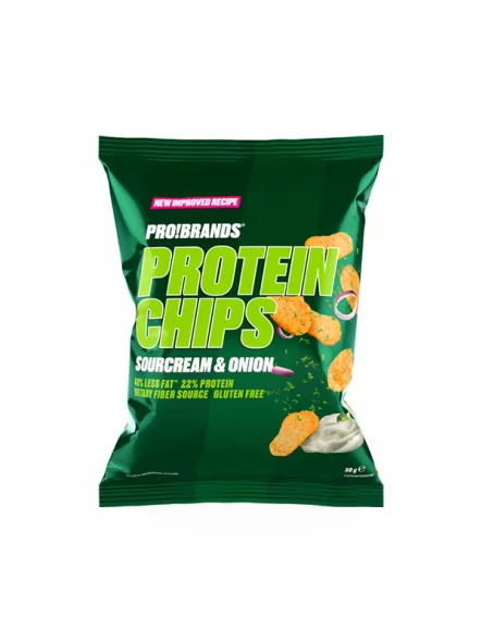 Čips ProteinPro Čebula & Smetana – 50g Fcb Brands