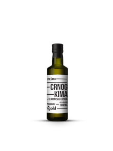 Nutrigold ekološko olje črne kumine v steklenički, 100ml.