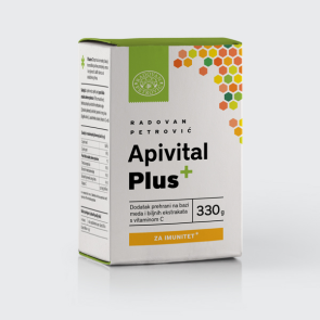 Apivital Plus z vitaminom C za odpornost - 330g Imunomed Plus Radovan Petrović