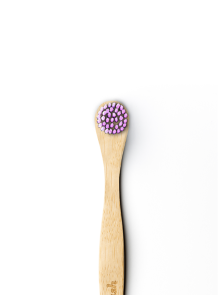Ščetka za čiščenje jezika iz bambusa Rožnata - Humble Brush
