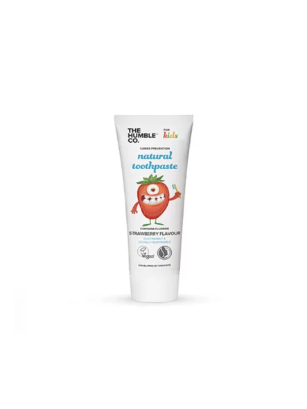Humble Brush naravna zobna pasta za otroke jagoda v embalaži 75ml