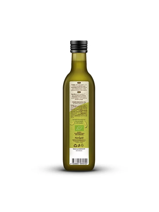 Nutrigold ekološko hladno stisnjeno avokadovo olje, 250ml.