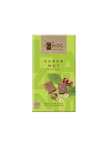 Veganska čokolada Super Nut – Ekološka 80g iChoc
