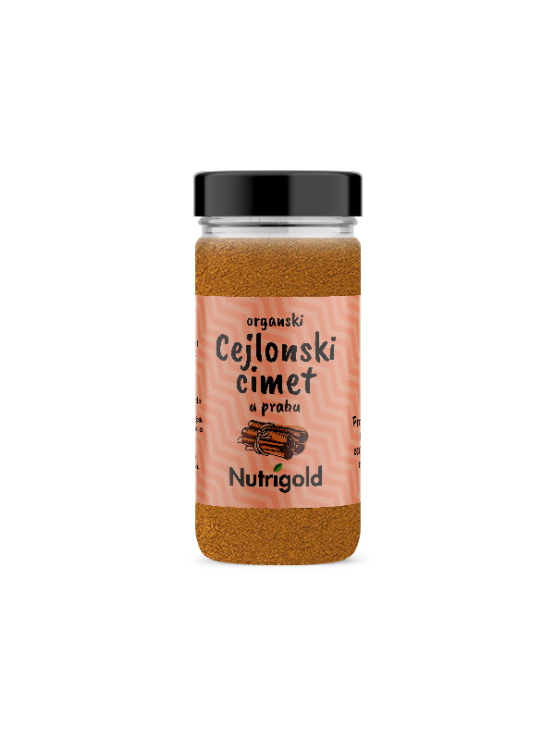 Nutrigold cejlonski cimet v steklenički, 40g.