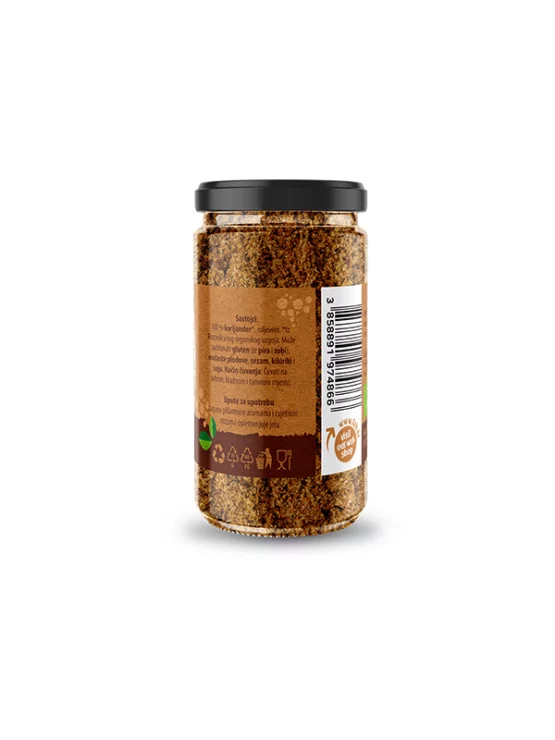Nutrigold ekološki koriander v prahu v steklenički 35g