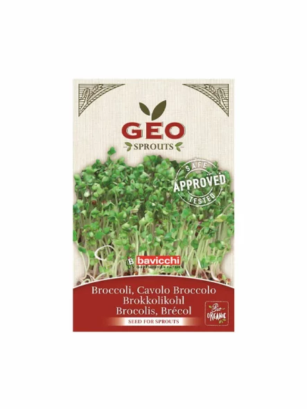 Brokoli Semena za kaljenje – Ekološka 13g Geo