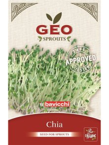 Chia Semena za kaljenje – Ekološka 15g Geo