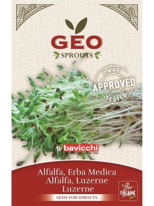 Semena allfalfe (lucerne) za kaljenje – Ekološka 30g Geo