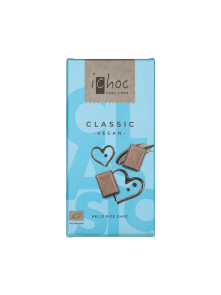 Veganska čokolada Classic – Ekološka 80g iChoc