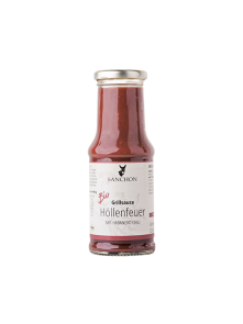 Sanchon ekološka Habanero Čili omaka v steklenici, 210ml.