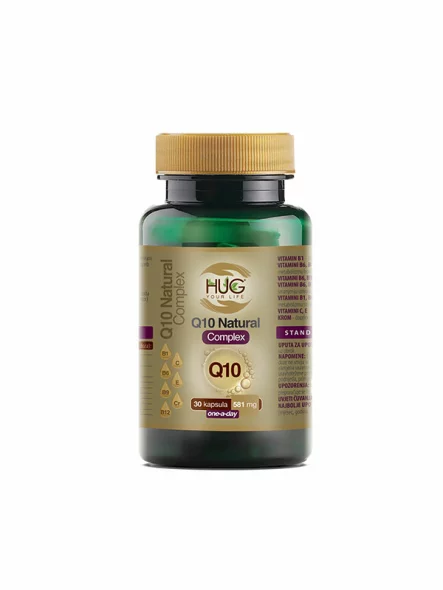 Q10 Natural Complex kapsule – 30x581mg Hug Your Life