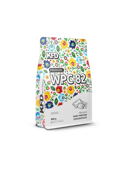 KFD Nutrition Beljakovine WPC PREMIUM Bela čokolada v plastični embalaži, 900g.