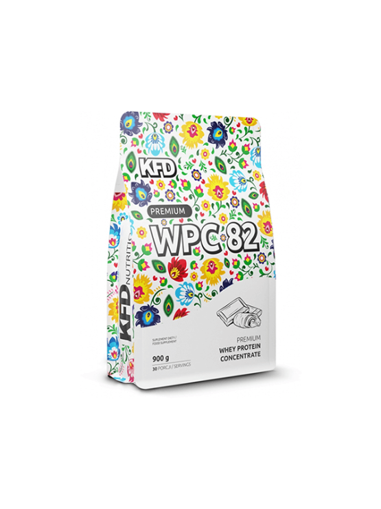 KFD Nutrition Beljakovine WPC PREMIUM Bela čokolada v plastični embalaži, 900g.